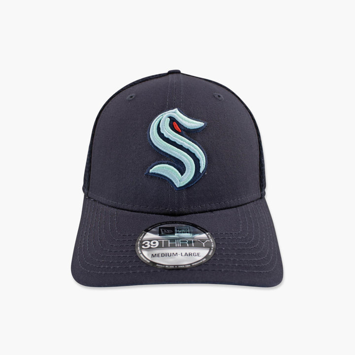 Seattle Kraken Navy Neo FlexFit Hat