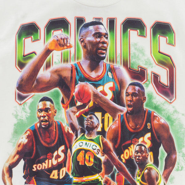 Seattle SuperSonics Shawn Kemp Reign City Icon White T-Shirt