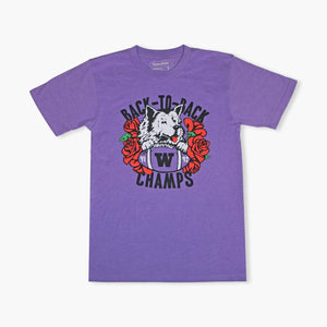 Washington Huskies Roses T-Shirt