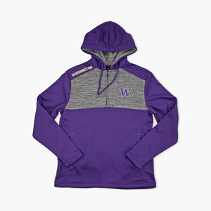 Washington Huskies Purple Pulse 1/4 Zip Hoodie