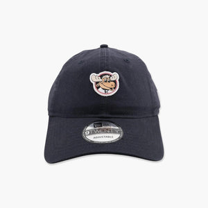 Seattle Mariners Navy Mariner Moose Mascot Badge Adjustable Hat - Youth