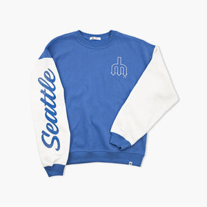 Seattle Mariners Women's Double Header Crewneck