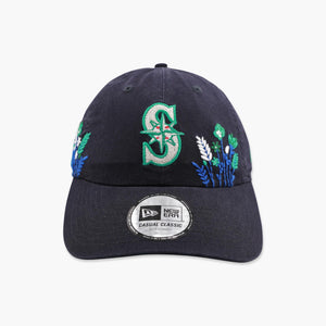 Seattle Mariners Wildflowers Embroidery Adjustable Hat