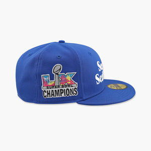 Seattle Seahawks Chuck Knox Super Bowl LX Champions 1980's Sideline Fitted Hat