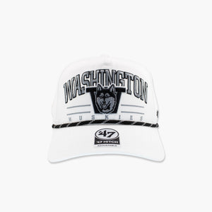 Washington Huskies Roscoe Speckle White Hitch Snapback
