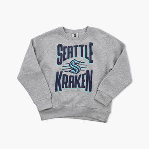 Seattle Kraken Jetstream Youth Crewneck
