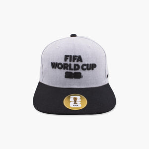 FIFA World Cup Heather Gray Wordmark Snapback