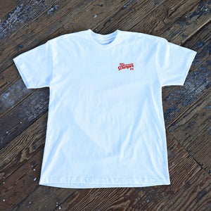 The Gameday White T-Shirt, Big Dumper Collection