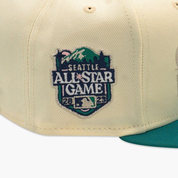 Seattle Mariners 2023 All-Star Game Northwest Green Pink Brim Fitted Hat