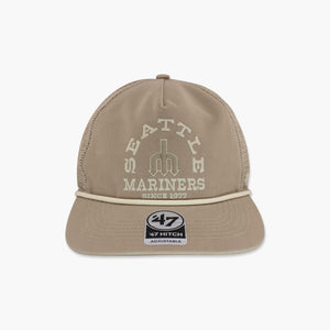 Seattle Mariners Khaki Ranchero Mesh Trucker Hat