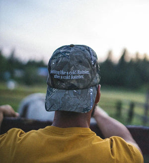 Rainier Beer Tree Camo Anthem Adjustable Hat