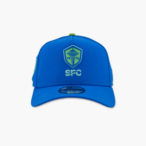 Seattle Sounders Kickoff Blue A-Frame Snapback