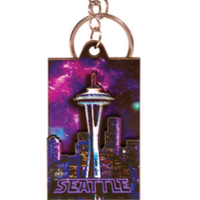 Seattle Galaxy Keychain