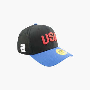 FIFA World Cup USA Soccer Black Arch Snapback