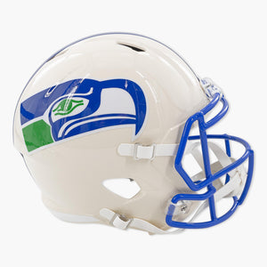Seattle Seahawks Retro Cream Full Size Helmet
