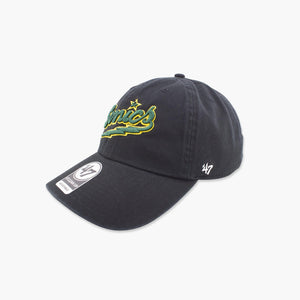 Seattle SuperSonics Black Lightning Bolt Clean Up Adjustable Hat
