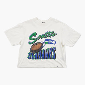 Seattle Seahawks Sandstone Throwback Dime Time City Women's T-Shirt