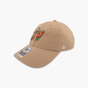 Seattle SuperSonics Khaki Space Needle Clean Up Adjustable Hat