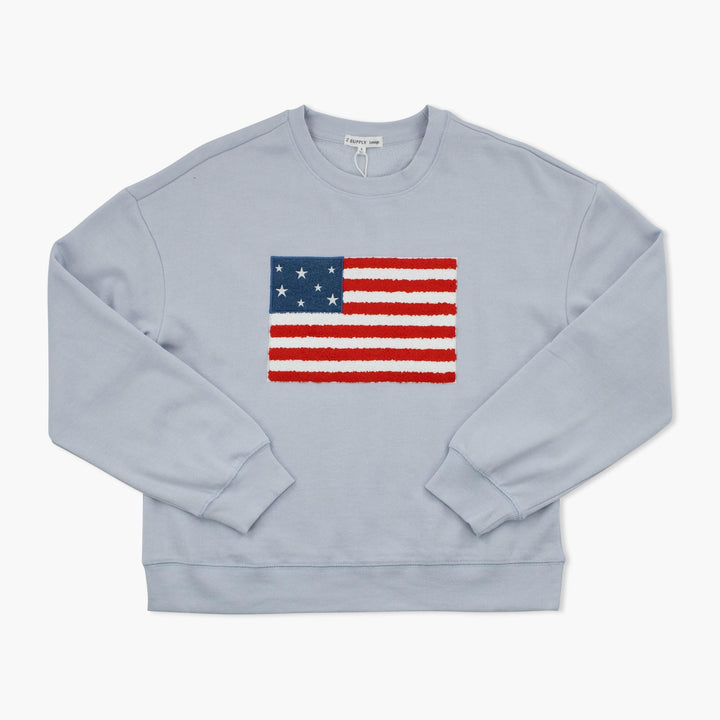Free Time Hampton Blue Crewneck