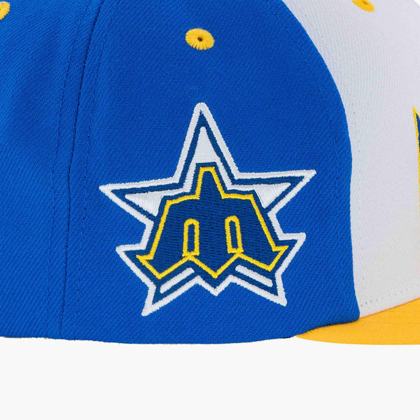 Seattle Mariners Royal/White Script Snapback