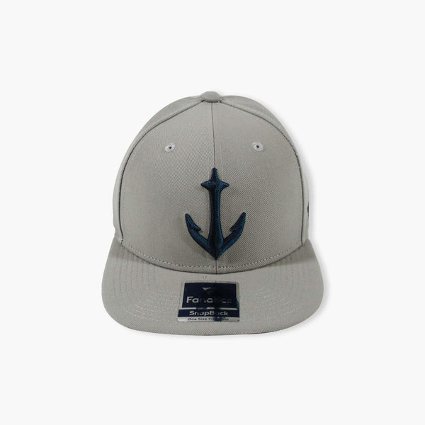 Seattle Kraken Grey Secondary Logo Snapback
