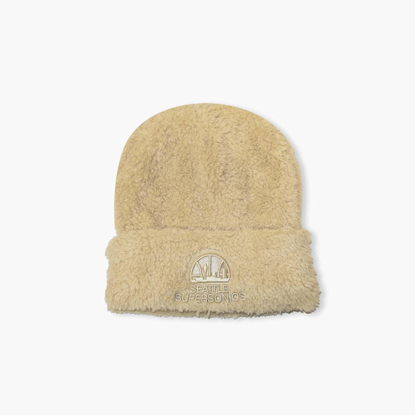 Seattle SuperSonics Sherpa Knit Beanie