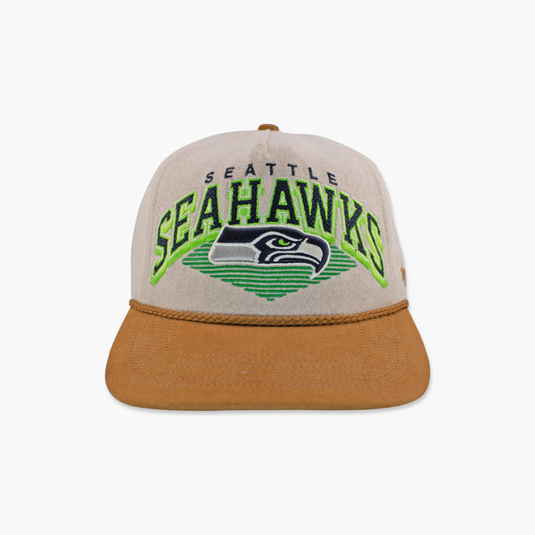 Seattle Seahawks Natural Pomona Wool Hitch Snapback