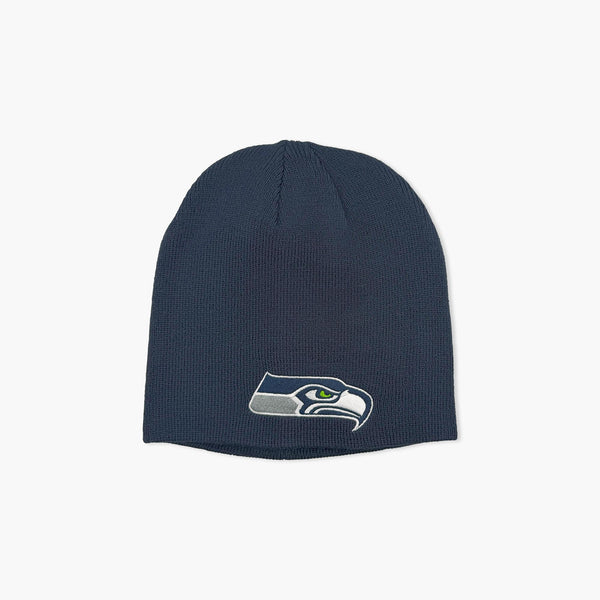 Seattle Seahawks Light Navy Beanie