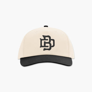 The BD Monogram Cream/Black Two Tone Hat, Big Dumper Collection