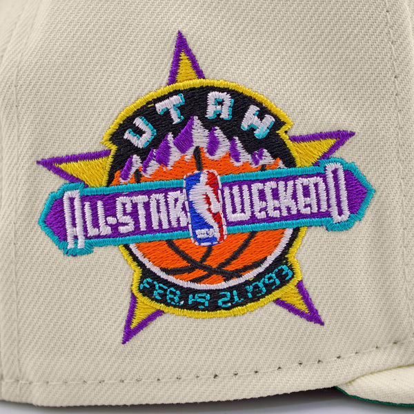 Seattle SuperSonics New Era 1993 All-Star Game Chrome Snapback