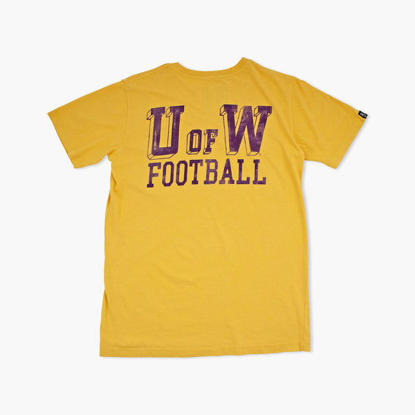 Washington Huskies Football 1960 National Champs Gold T-Shirt