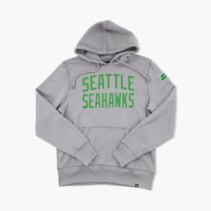 Seattle Seahawks Wolf Grey Gamebreak Headline Pullover Hoodie
