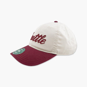 Plotter 2 Stone/Maroon Seattle Adjustable Hat