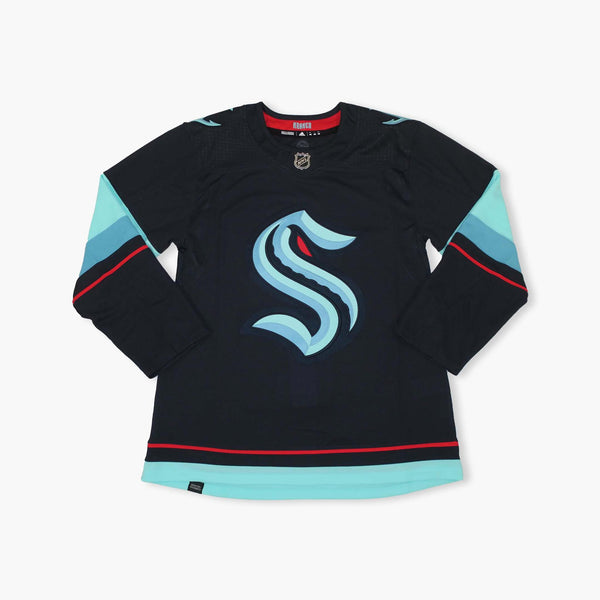 Seattle Kraken Authentic Adidas Home Navy Jersey