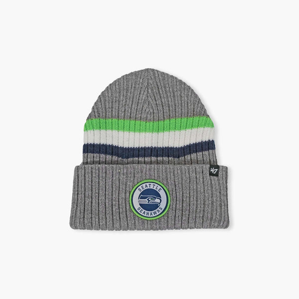 Seattle Seahawks Grey Highline Cuff Beanie