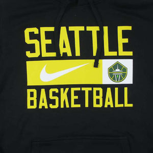 Seattle Storm Basketball Banner Black Club Hoodie