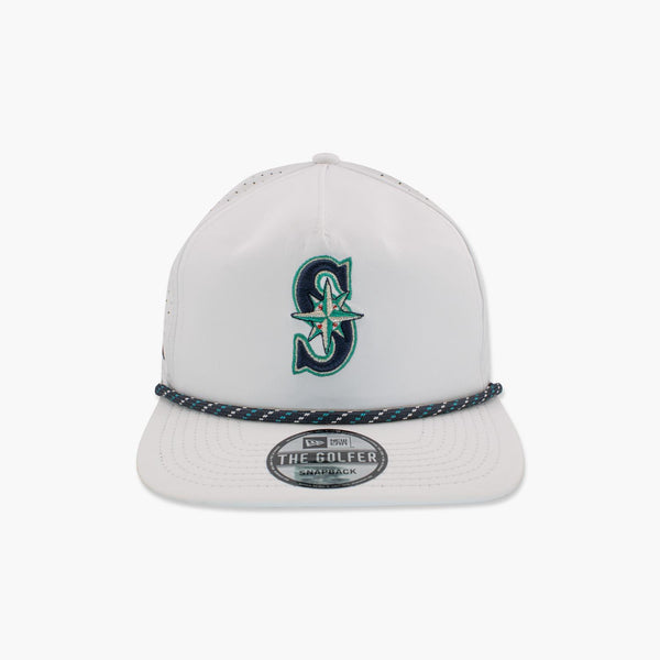 Seattle Mariners White Performance "Golfer" Snapback