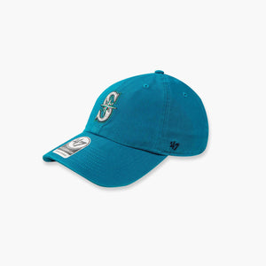 Seattle Mariners Teal Clean Up Adjustable Hat