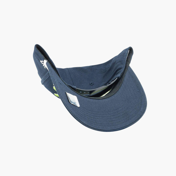 Seattle Seahawks Overhand Navy Script Rope Snapback