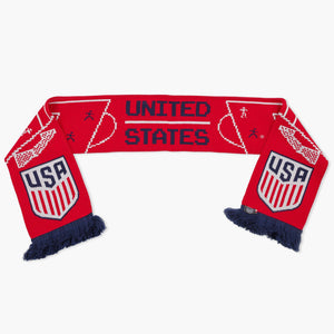 US Soccer 8-Bit Fandom Scarf
