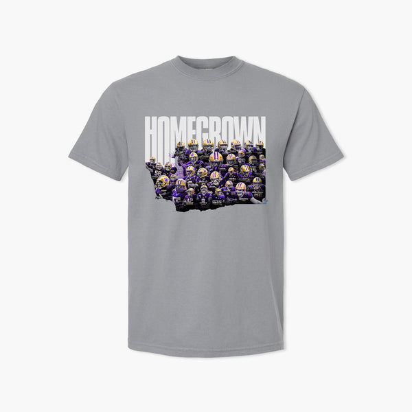 Washington Huskies "Homegrown" Say Who Project Grey T-Shirt