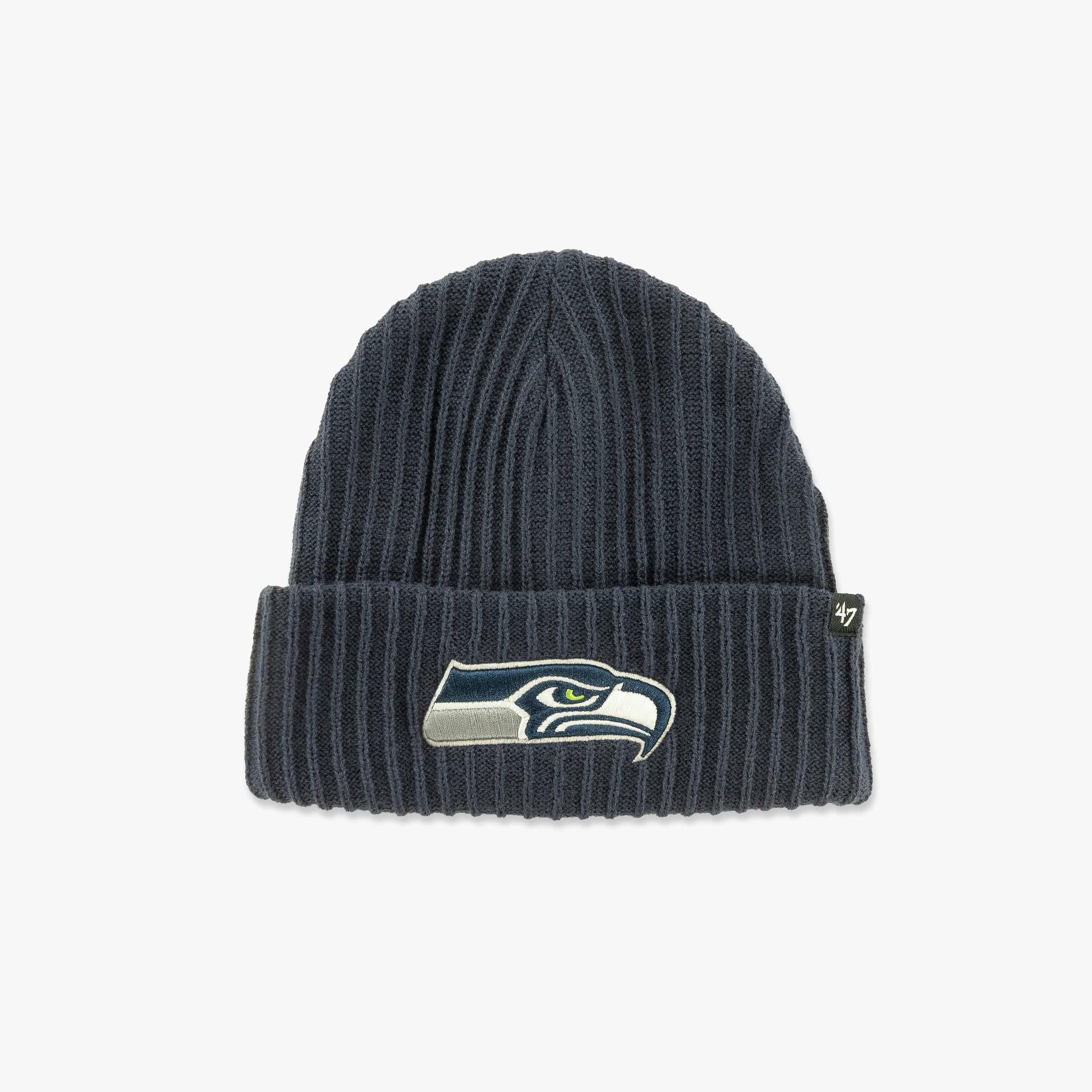 Seattle Seahawks Navy Harbor Cuff Beanie – Simply Seattle