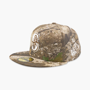 Seattle Mariners Backcountry Camo Fitted Hat