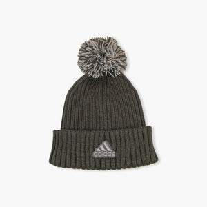 Washington Huskies Charcoal Script Cuff Pom Beanie