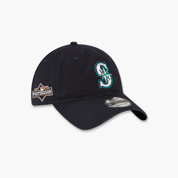 Seattle Mariners Navy 2025 Postseason Side Patch Adjustable Hat