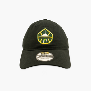 Seattle Storm Primary Logo Black Adjustable Hat