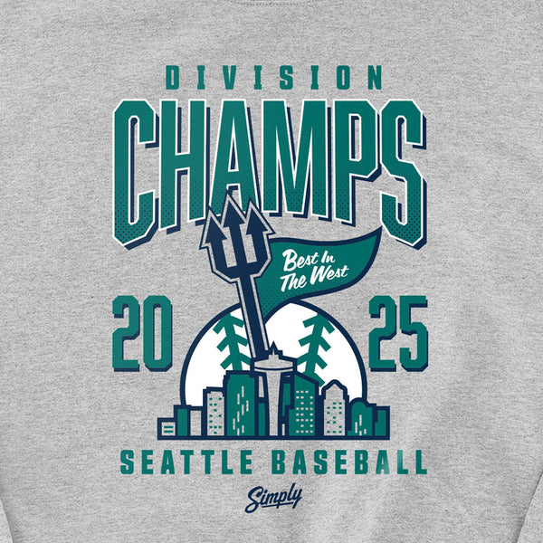 Northwest Royalty 2025 Division Champs Seattle Baseball Crewneck