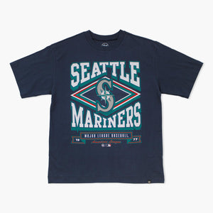 Seattle Mariners Navy Heater Foundation T-Shirt