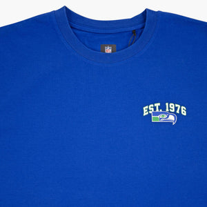 Seattle Seahawks Team Origins Royal T-Shirt