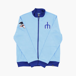 Seattle Mariners Cooperstown Relief Pitcher Pique Track Jacket